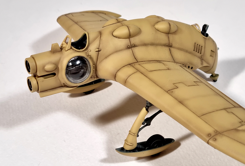 MMZ Gunship Of Nausicaa 1 72 Bandai