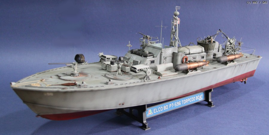 1/35, ITALERI, ELCO-80,PT(Patrol Torpedo)Boat, PT-596