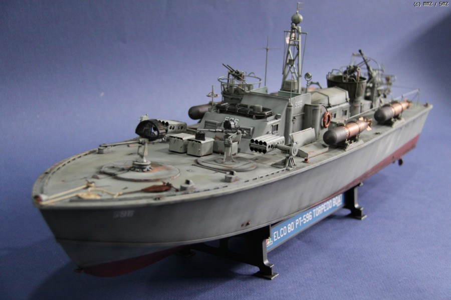 1/35, ITALERI, ELCO-80,PT(Patrol Torpedo)Boat, PT-596