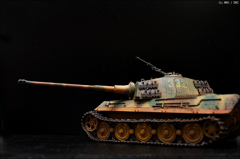 Tamiya King Tiger Production Turret