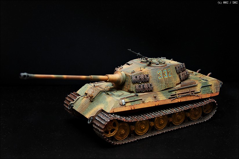 Tamiya King Tiger Production Turret